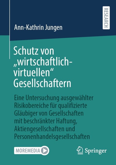 Cover image for book Schutz von „wirtschaftlich-virtuellen“ Gesellschaftern