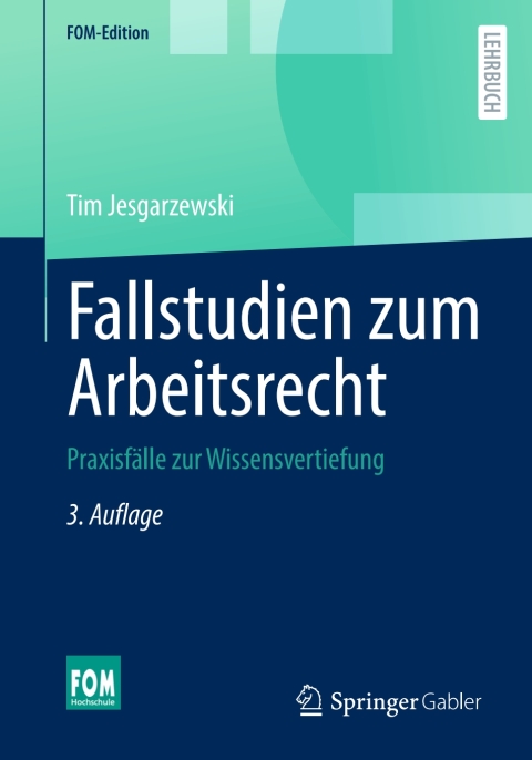 Cover image for book Fallstudien zum Arbeitsrecht
