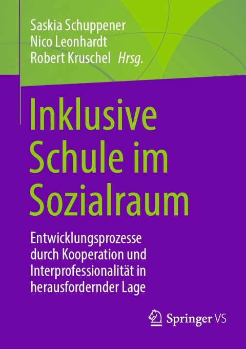 Cover image for book Inklusive Schule im Sozialraum