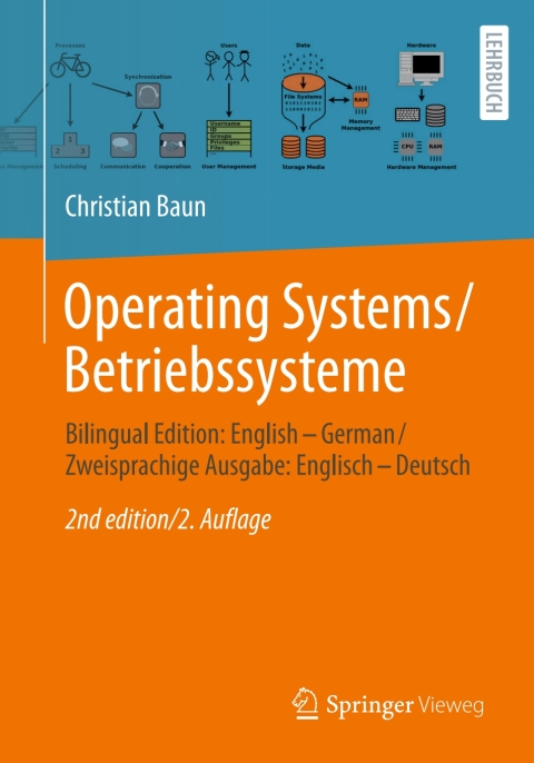 Cover image for book Operating Systems / Betriebssysteme