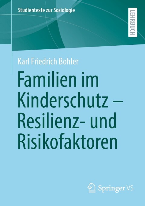 Cover image for book Familien im Kinderschutz – Resilienz- und Risikofaktoren
