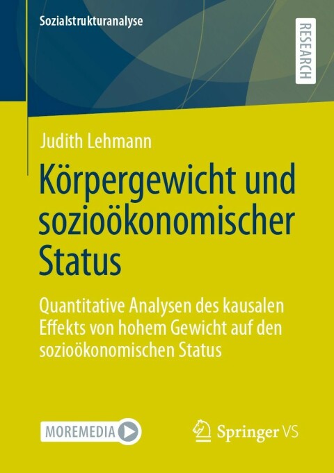 Cover image for book Körpergewicht und sozioökonomischer Status