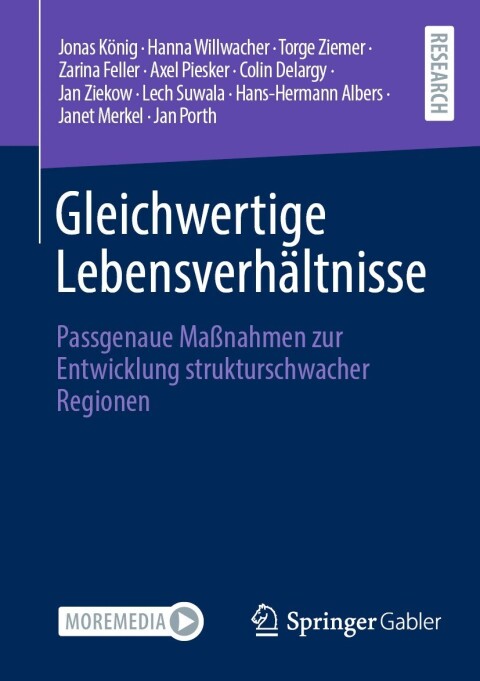 Cover image for book Gleichwertige Lebensverhältnisse