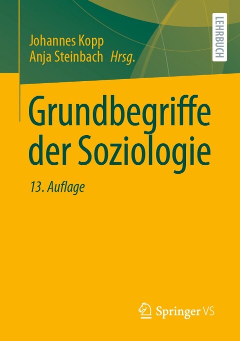 Cover image for book Grundbegriffe der Soziologie