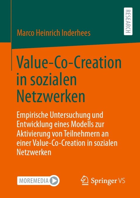 Cover image for book Value-Co-Creation in sozialen Netzwerken