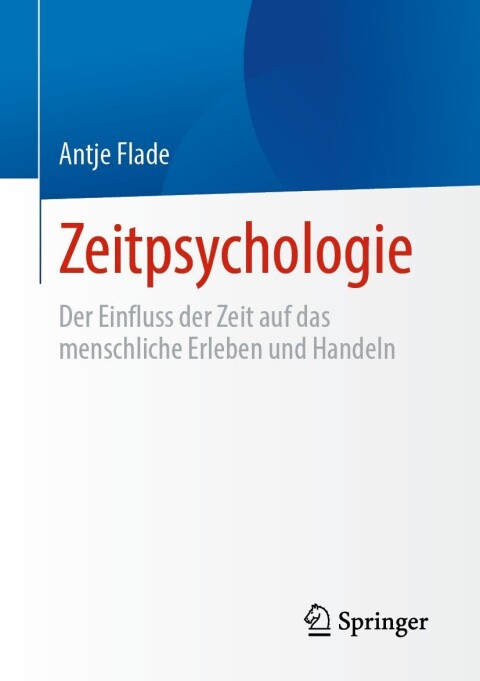 Cover image for book Zeitpsychologie