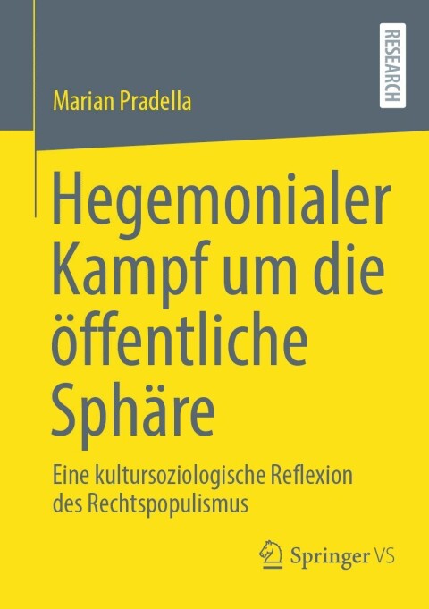 Cover image for book Hegemonialer Kampf um die öffentliche Sphäre