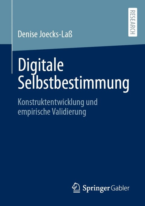 Cover image for book Digitale Selbstbestimmung