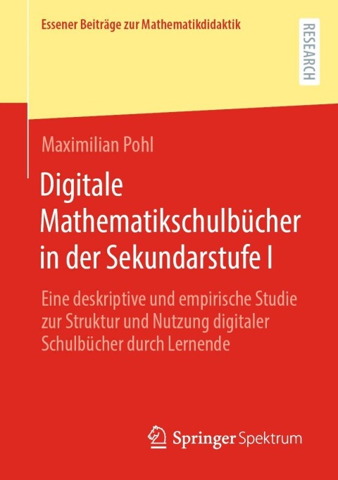 Cover image for book Digitale Mathematikschulbücher in der Sekundarstufe I