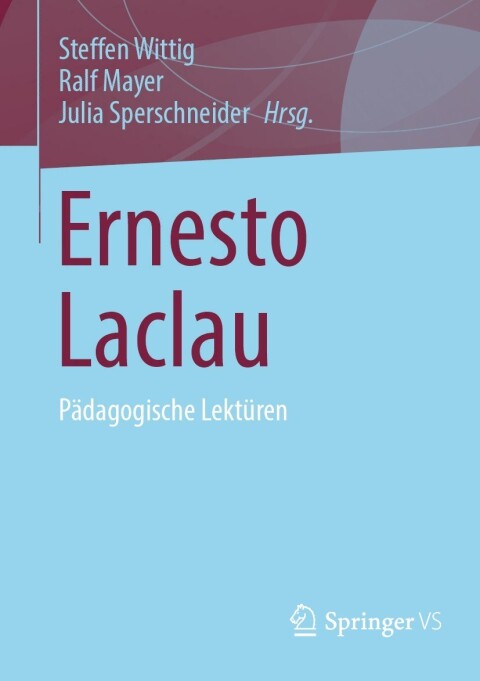 Cover image for book Ernesto Laclau