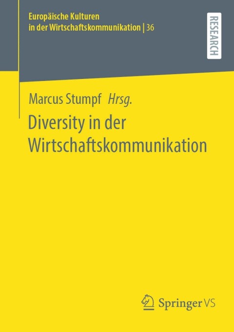 Cover image for book Diversity in der Wirtschaftskommunikation