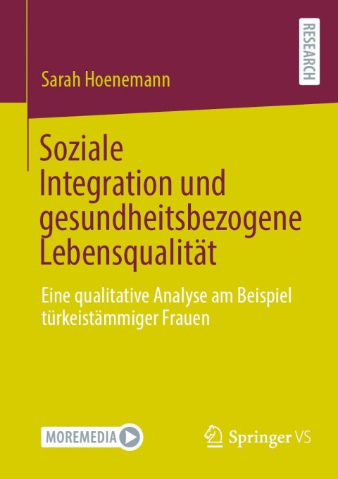 Cover image for book Soziale Integration und gesundheitsbezogene Lebensqualität