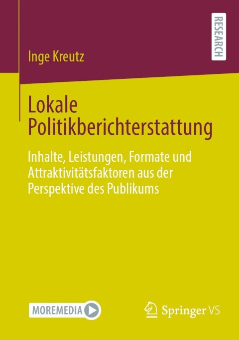 Cover image for book Lokale Politikberichterstattung