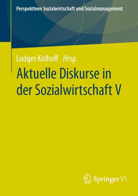 Cover image for book Aktuelle Diskurse in der Sozialwirtschaft V