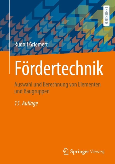 Cover image for book Fördertechnik