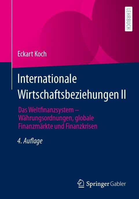 Cover image for book Internationale Wirtschaftsbeziehungen II
