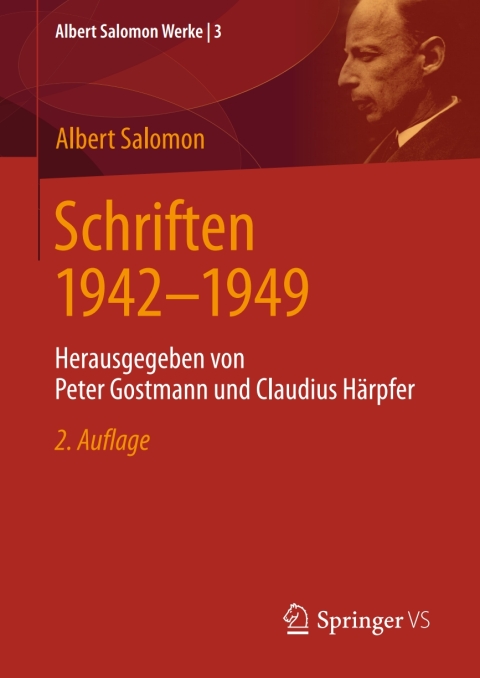 Cover image for book Schriften 1942-1949