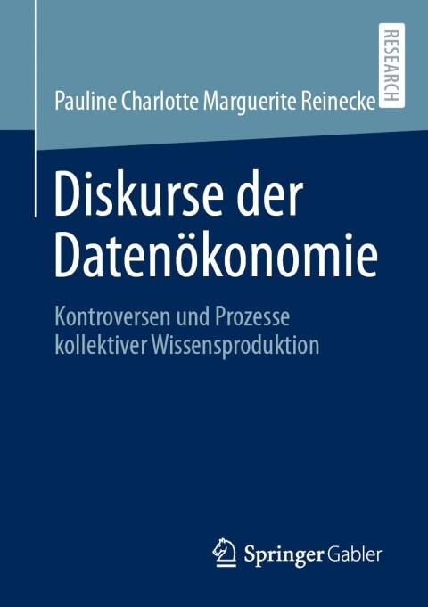 Cover image for book Diskurse der Datenökonomie