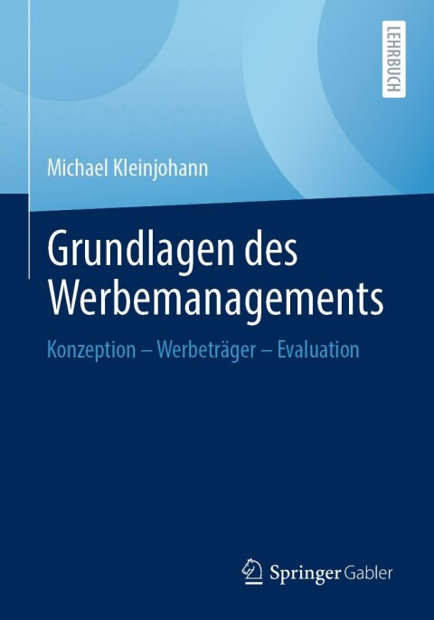 Cover image for book Grundlagen des Werbemanagements