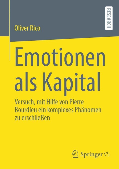 Cover image for book Emotionen als Kapital