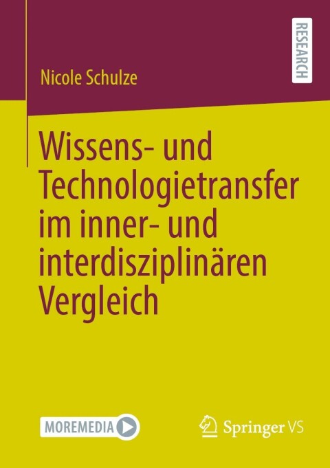 Cover image for book Wissens- und Technologietransfer im inner- und interdisziplinären Vergleich