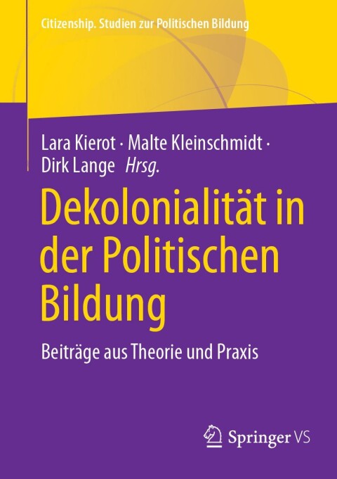 Cover image for book Dekolonialität in der Politischen Bildung