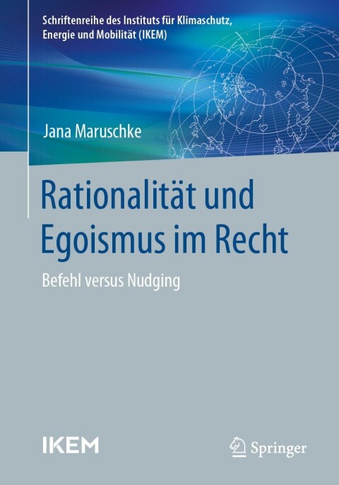 Cover image for book Rationalität und Egoismus im Recht