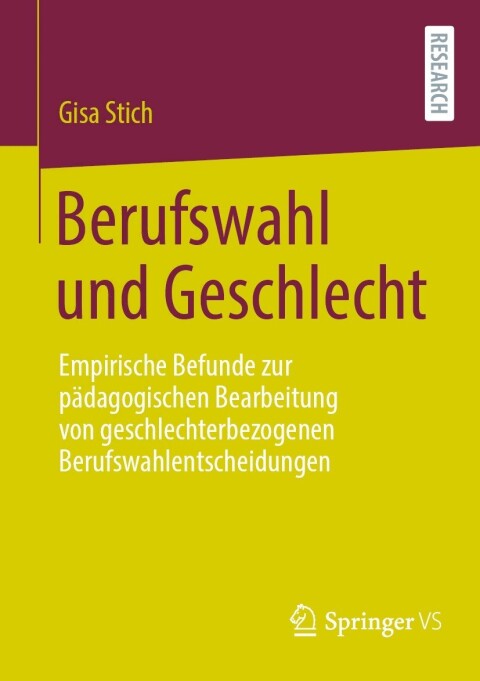 Cover image for book Berufswahl und Geschlecht