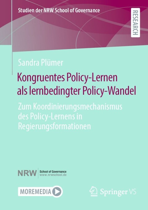 Cover image for book Kongruentes Policy-Lernen als lernbedingter Policy-Wandel