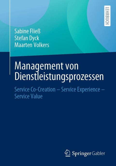 Cover image for book Management von Dienstleistungsprozessen