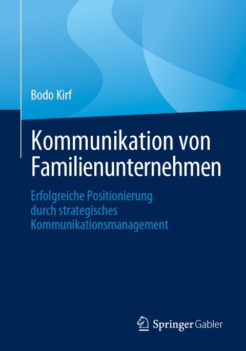 Cover image for book Kommunikation von Familienunternehmen