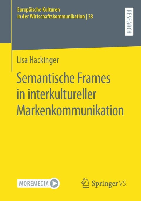 Cover image for book Semantische Frames in interkultureller Markenkommunikation