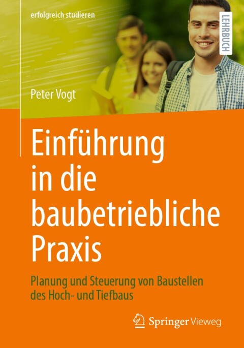 Cover image for book Einführung in die baubetriebliche Praxis