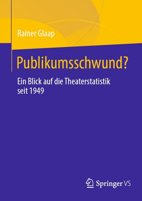 Cover image for book Publikumsschwund?