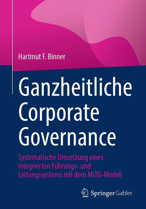 Cover image for book Ganzheitliche Corporate Governance