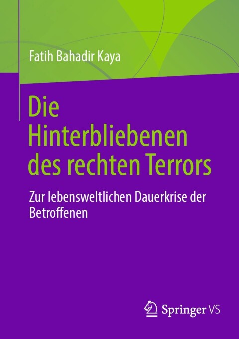 Cover image for book Die Hinterbliebenen des rechten Terrors
