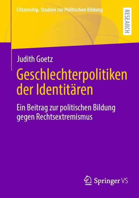 Cover image for book Geschlechterpolitiken der Identitären