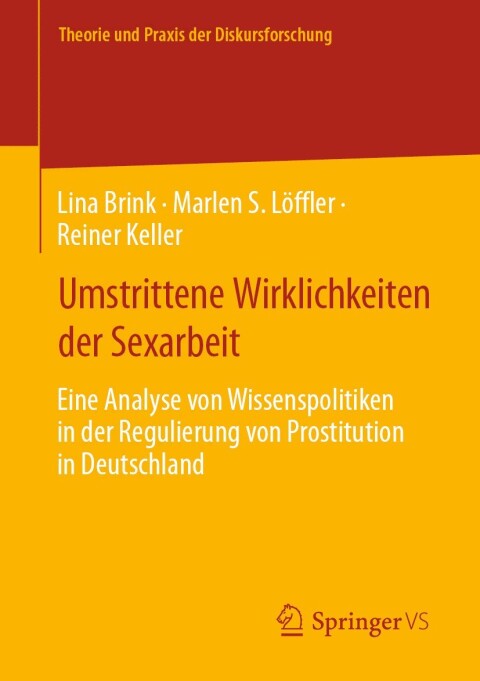 Cover image for book Umstrittene Wirklichkeiten der Sexarbeit