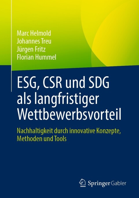 Cover image for book ESG, CSR und SDG als langfristiger Wettbewerbsvorteil