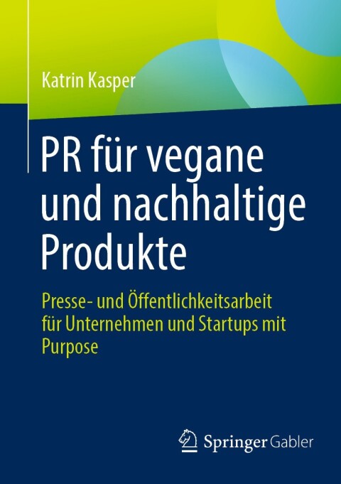 Cover image for book PR für vegane und nachhaltige Produkte