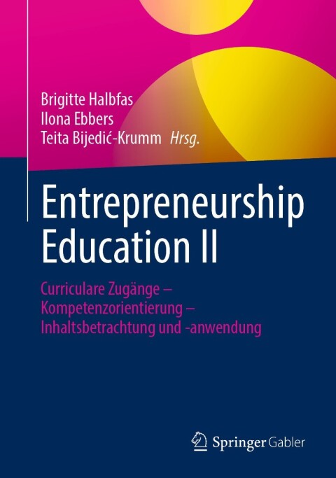Cover image for book Entrepreneurship Education II
