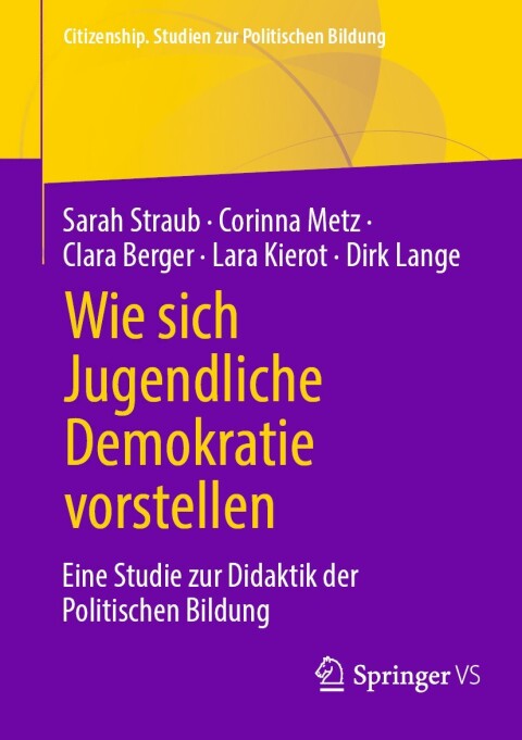 Cover image for book Wie sich Jugendliche Demokratie vorstellen