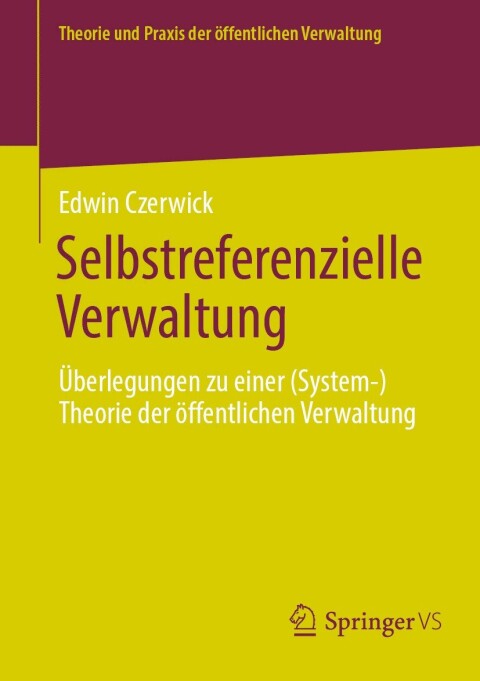 Cover image for book Selbstreferenzielle Verwaltung