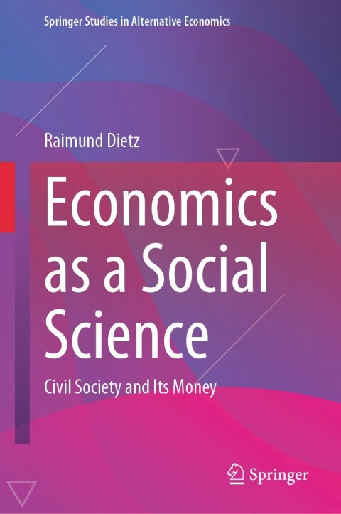 Cover image for book Economics as a Social Science