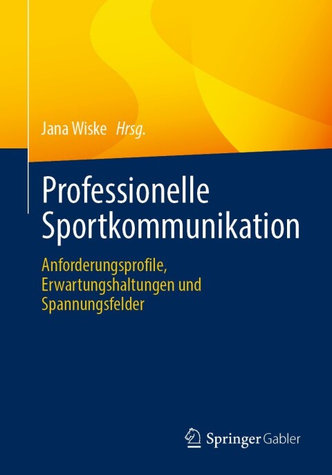 Cover image for book Professionelle Sportkommunikation