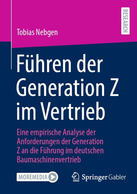 Cover image for book Führen der Generation Z im Vertrieb