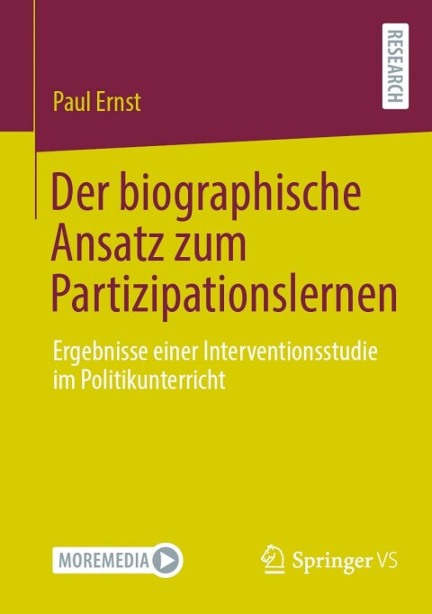 Cover image for book Der biographische Ansatz zum Partizipationslernen