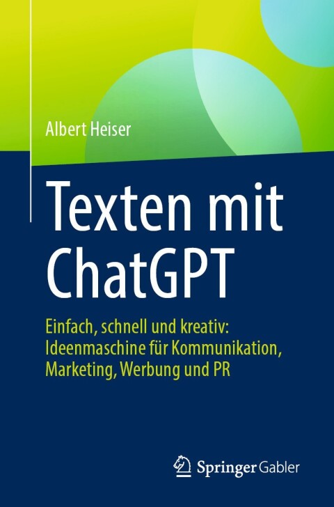 Cover image for book Texten mit ChatGPT
