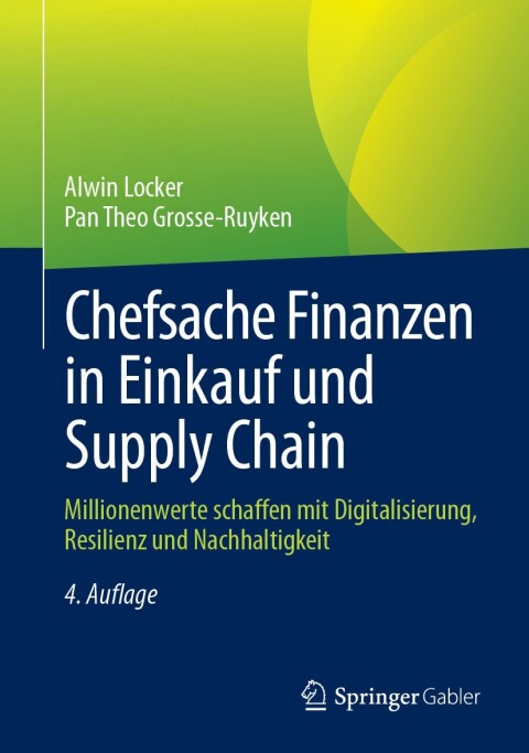 Cover image for book Chefsache Finanzen in Einkauf und Supply Chain