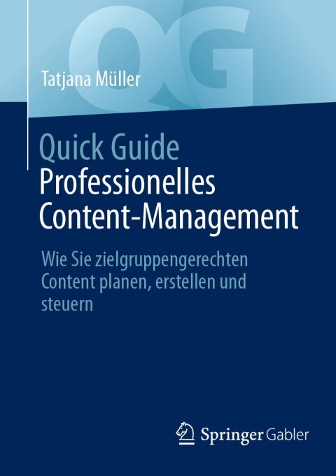 Cover image for book Quick Guide Professionelles Content-Management